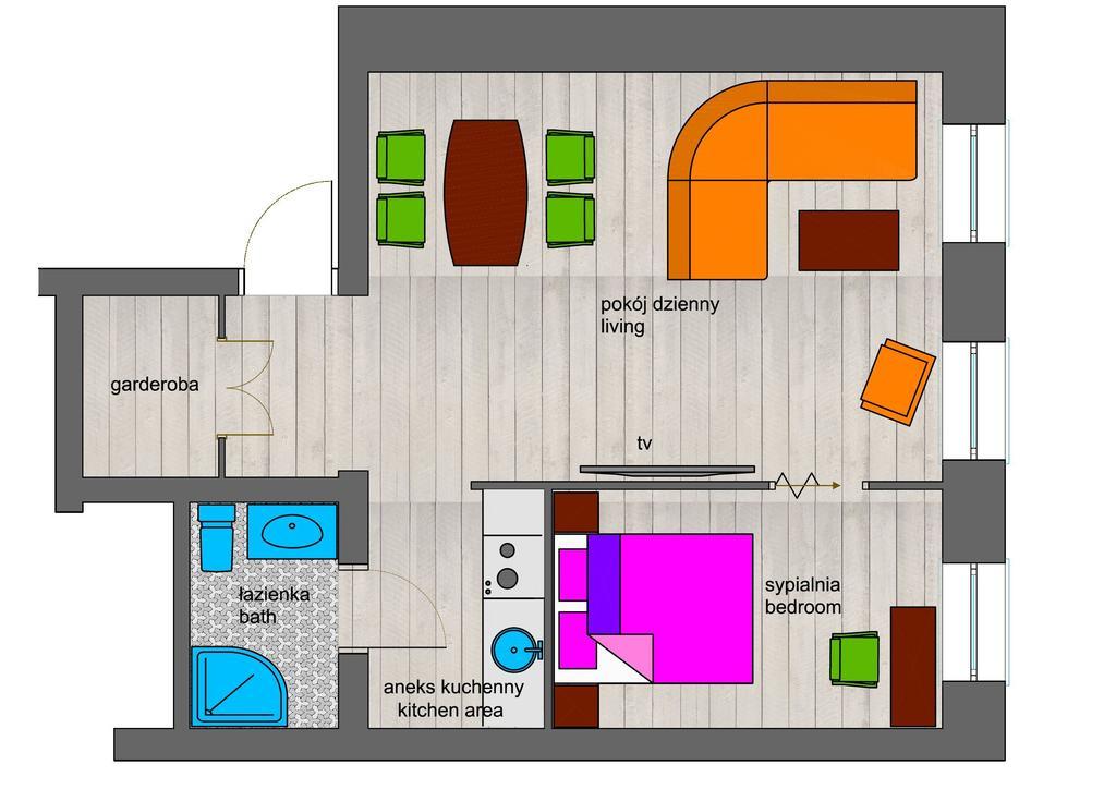 Apartamenty Katarynka Stary Rynek Μπίντγκοστς Δωμάτιο φωτογραφία
